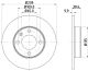 HELLA Bremsscheibe 8DD 355 100-051