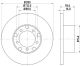 HELLA Bremsscheibe 8DD 355 100-201