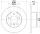 HELLA Bremsscheibe 8DD 355 100-391