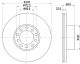 HELLA Bremsscheibe 8DD 355 100-401