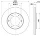 HELLA Bremsscheibe 8DD 355 101-191