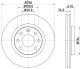 HELLA Bremsscheibe 8DD 355 101-501