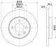 HELLA Bremsscheibe 8DD 355 101-641