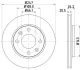 HELLA Bremsscheibe 8DD 355 101-801