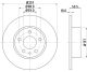 HELLA Bremsscheibe 8DD 355 101-971
