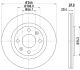 HELLA Bremsscheibe 8DD 355 102-051