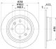 HELLA Bremsscheibe 8DD 355 102-091