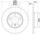 HELLA Bremsscheibe 8DD 355 102-561