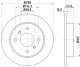HELLA Bremsscheibe 8DD 355 102-661