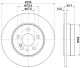 HELLA Bremsscheibe 8DD 355 102-721