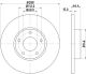 HELLA Bremsscheibe 8DD 355 102-781