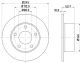 HELLA Bremsscheibe 8DD 355 102-801