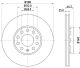 HELLA Bremsscheibe 8DD 355 127-081