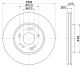 HELLA Bremsscheibe 8DD 355 102-851