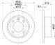 HELLA Bremsscheibe 8DD 355 103-011