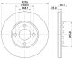 HELLA Bremsscheibe 8DD 355 103-081