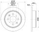 HELLA Bremsscheibe 8DD 355 103-111