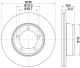 HELLA Bremsscheibe 8DD 355 103-161
