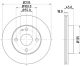 HELLA Bremsscheibe 8DD 355 103-171