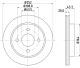 HELLA Bremsscheibe 8DD 355 103-391