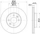 HELLA Bremsscheibe 8DD 355 127-141