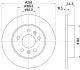 HELLA Bremsscheibe 8DD 355 103-531