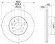 HELLA Bremsscheibe 8DD 355 103-581