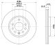 HELLA Bremsscheibe 8DD 355 103-631