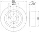 HELLA Bremsscheibe 8DD 355 103-741