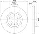HELLA Bremsscheibe 8DD 355 104-111