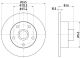HELLA Bremsscheibe 8DD 355 104-231