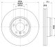 HELLA Bremsscheibe 8DD 355 104-241