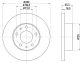 HELLA Bremsscheibe 8DD 355 104-391