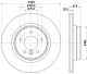 HELLA Bremsscheibe 8DD 355 104-571