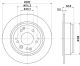 HELLA Bremsscheibe 8DD 355 105-001