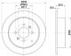HELLA Bremsscheibe 8DD 355 105-231