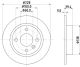 HELLA Bremsscheibe 8DD 355 105-441