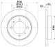 HELLA Bremsscheibe 8DD 355 105-471