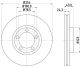HELLA Bremsscheibe 8DD 355 105-631