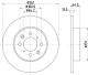 HELLA Bremsscheibe 8DD 355 105-861