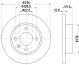 HELLA Bremsscheibe 8DD 355 105-871