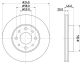 HELLA Bremsscheibe 8DD 355 105-881