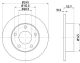 HELLA Bremsscheibe 8DD 355 118-581