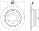 HELLA Bremsscheibe 8DD 355 106-021