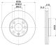 HELLA Bremsscheibe 8DD 355 127-371