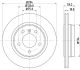 HELLA Bremsscheibe 8DD 355 106-571
