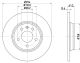 HELLA Bremsscheibe 8DD 355 106-661