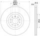 HELLA Bremsscheibe 8DD 355 127-441