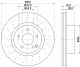 HELLA Bremsscheibe 8DD 355 127-471