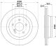 HELLA Bremsscheibe 8DD 355 106-911